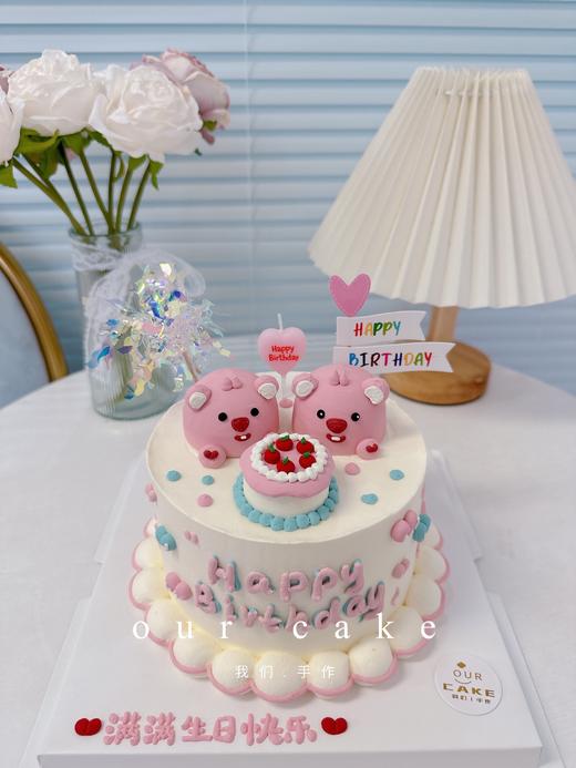 小海狸露比loopy立体复古蛋糕-低糖处理无添加 商品图3