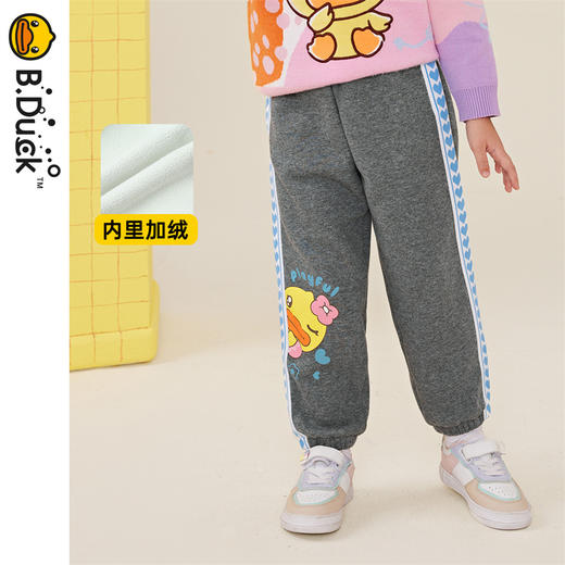 B.DUCK小黄鸭童装冬季女童针织长裤 FF5457003 商品图0