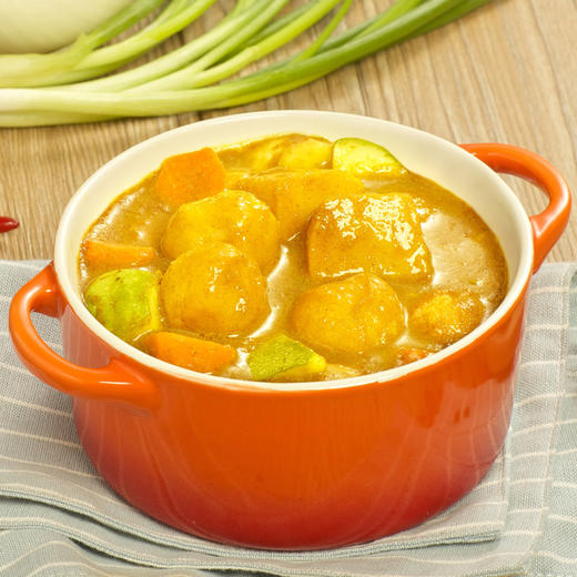 正宗港式手打 咖喱鱼蛋鱼豆腐套餐(黄金鱼豆腐、黄金鱼蛋、秘制咖喱酱) 顺丰包邮 商品图0