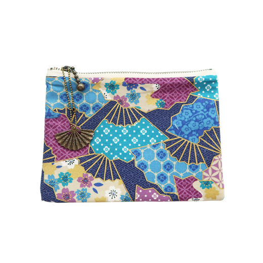 HUJI祤集Komon收纳包风の花花扇 商品图4