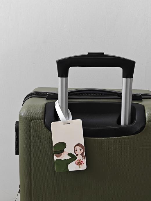 【军恋行李牌】创意装饰旅行箱吊牌挂牌防丢牌情侣行李牌y 商品图13