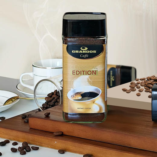 格兰特精选速溶黑咖啡100g/025349 喷雾干燥技术 商品图0