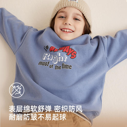 fx-趣味印花加绒卫衣PQWY2322 商品图4