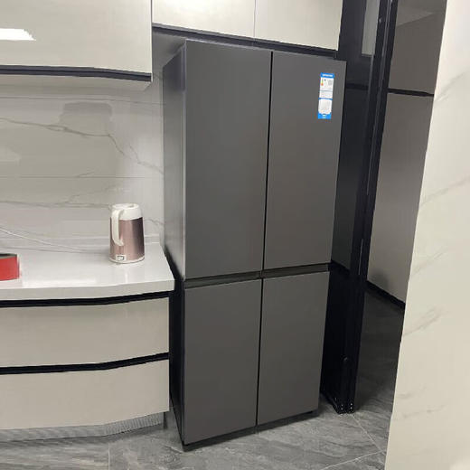 海尔（Haier）BCD-405WLHTDEDS9U1 冰箱十字对开门多门四门 一级能效风冷无霜电冰箱405升母婴超薄智能双变频 商品图1