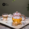 璃享 梅花茶壶  玻璃壶一人喝单个功夫茶具日式过滤小泡茶壶家用精致 商品缩略图10