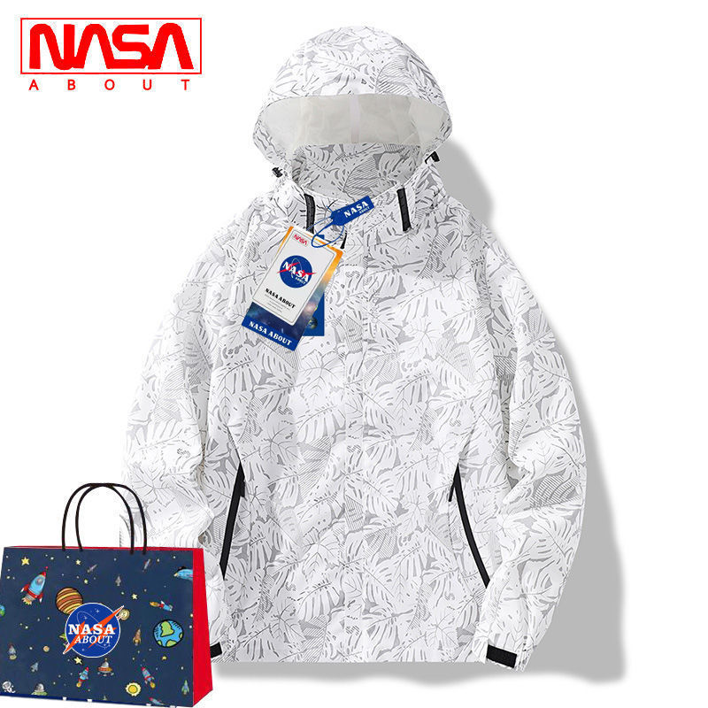 「三合一款！数色可选」NASA联名冲锋衣男女三合一可拆卸春秋季加绒加厚冬装外套上衣