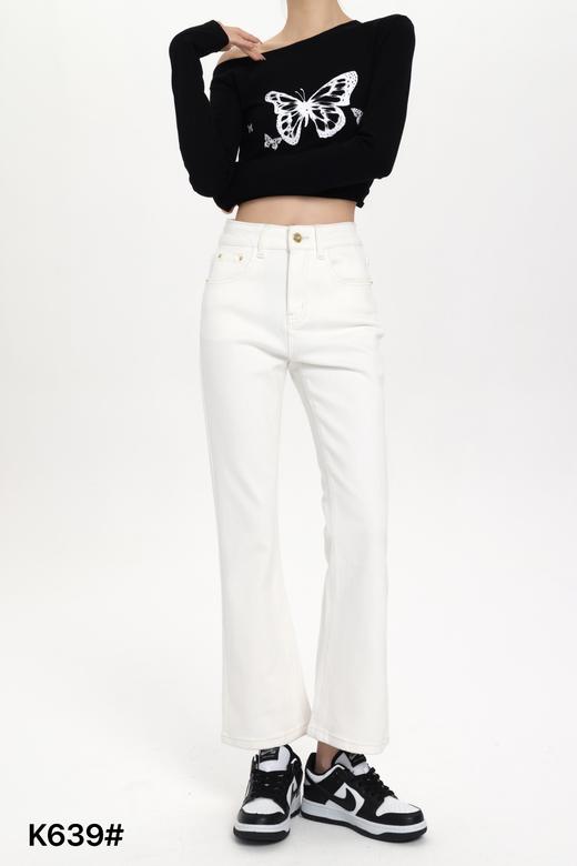 女牛仔微叭裤K639 商品图3