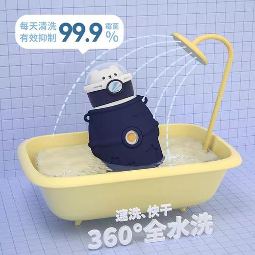 「数款可选！颜值派」秋冬新品保温杯316不锈钢宇航员大容量颜值吸管大肚杯儿童水杯餐饮用具 商品图3