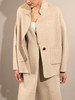 Puree｜#0515 Vest dress 羊绒羊毛混纺马甲裙 [ 茉莉米夹花 / 棕驼 / 苔藓绿夹花 ] 商品缩略图5