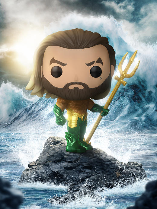 Funko POP! Movies: AatLK- Aquaman Hero Suit电影 海王2（英雄战衣海王）公仔手办摆件 67565 商品图2