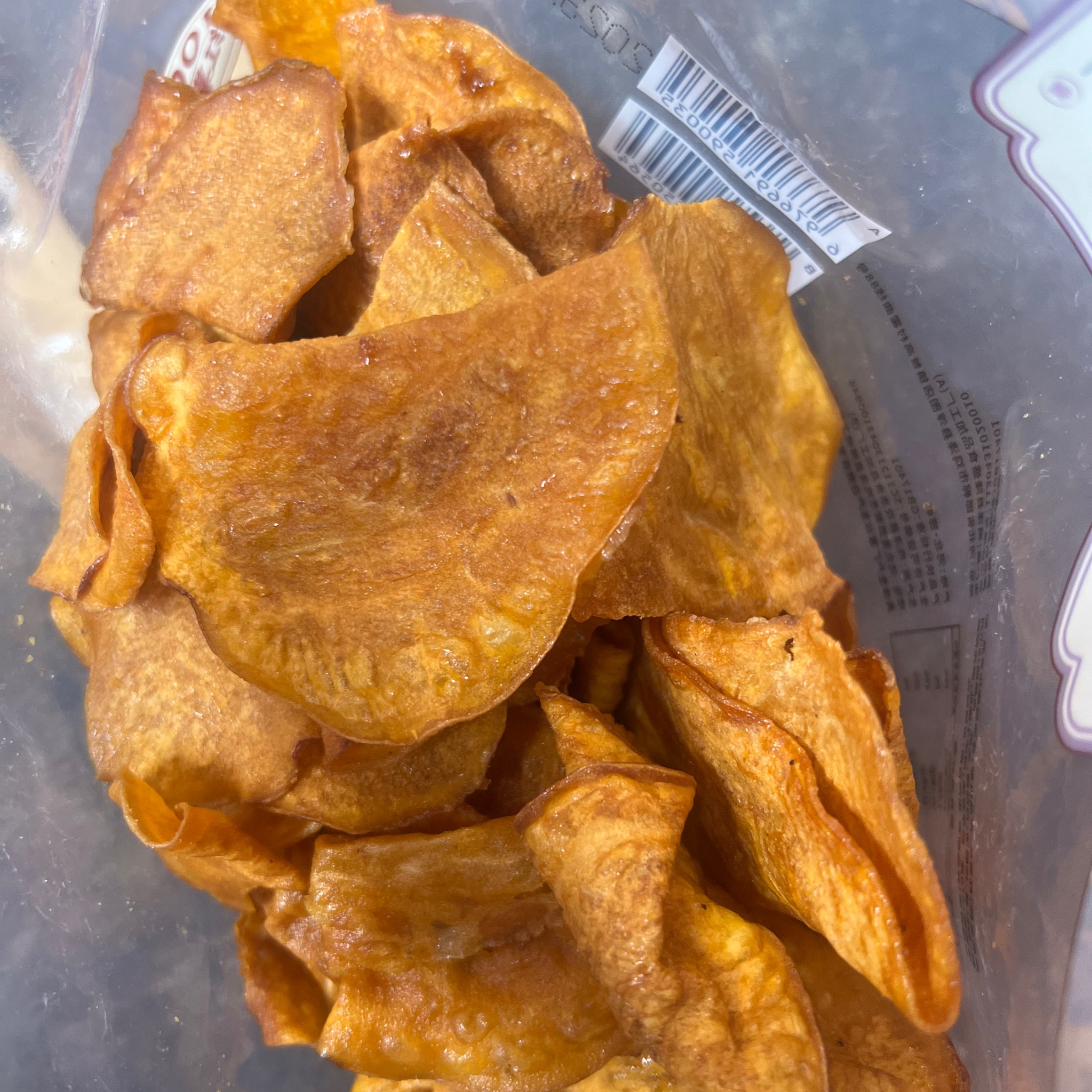 正遇悠品 红薯片 370g 11.8/袋