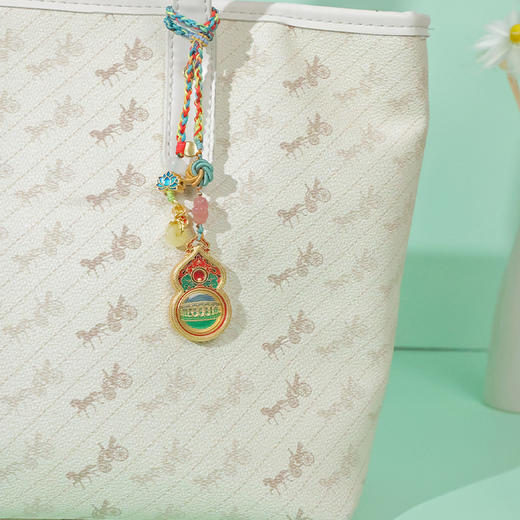 牛首山文创福禄连连包挂创意中国风金属挂件旅游纪念品 商品图3