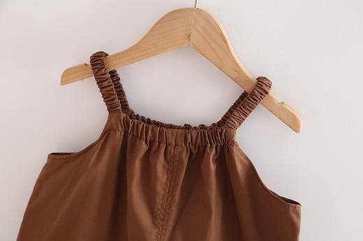 【秋意渐浓，童真洋溢！】女童装时髦套装洋气 新款儿童秋装 女宝宝秋季衣服背带裤两件套-QQ 商品图2