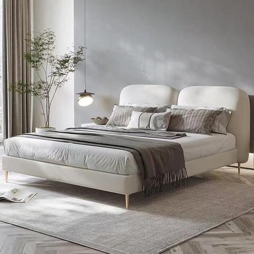 欧瑞驰床简科技棉麻布+加宽床板[免费送装，偏远地区除外] 商品图1