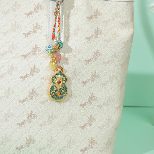 牛首山文创福禄连连包挂创意中国风金属挂件旅游纪念品 商品图2