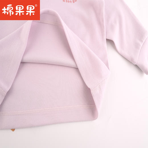 棉果果冬季新品多款多色内衣家居80-160码暖姜3A抗菌套头套装M4213024237091011121314192021222324 商品图3