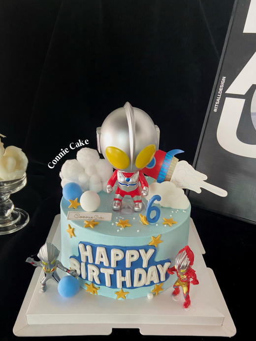 【1511】奥特曼蛋糕 商品图2