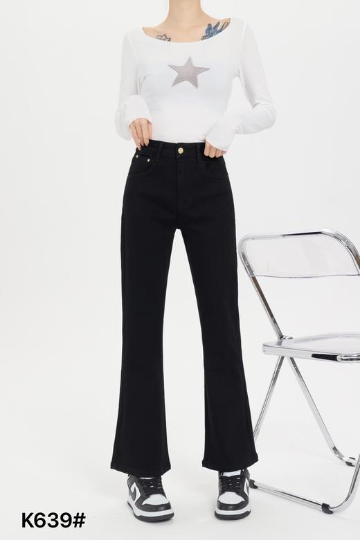 女牛仔微叭裤K639 商品图5