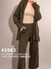 Puree｜#1963 Get wrapped cardigan 羊绒睡袍系带短开衫 [ 白 / 绿 / 驼 / 灰 ] 商品缩略图4
