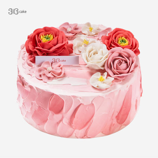 雷诺阿玫瑰·白桃乌龙蛋糕 | 36CAKE 商品图4