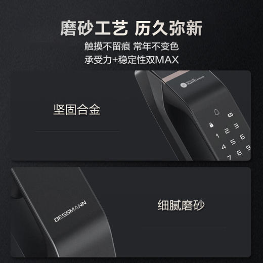 LR【德施曼华为智选pro指纹锁家用密码锁】DSM 商品图2