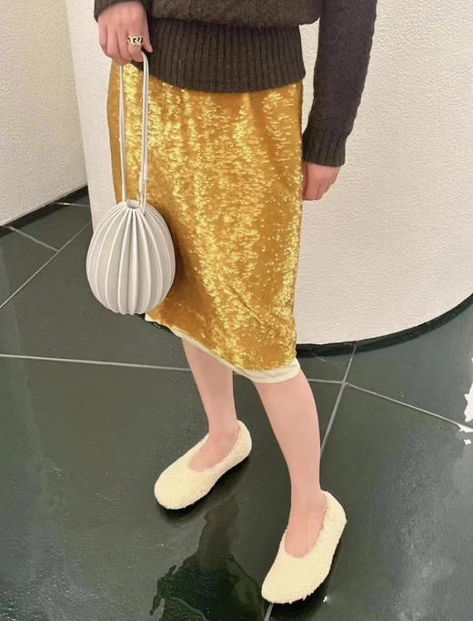 7折 BV家 奶里奶气氛围感毛毛鞋 一脚蹬乐福鞋 3色 BZ1110 商品图2