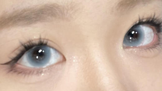 艾吉拉Loveiikira 蓝悠悠 半年抛 两片 14.5mm 参考着色 13.9mm 基弧 8.6 含水 38% 新锐国货 商品图3