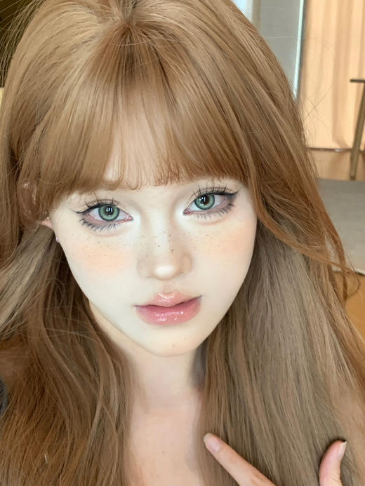 月抛 Lolilook 青梅煮酒 14.2 着色13.6 高光绿 商品图1