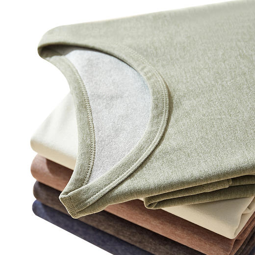 桃内新款蜂窝石墨烯男士保暖内衣套装女秋衣秋裤发热保暖衣SX-705 商品图4