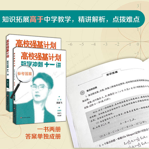 【现货】高校强基计划 数学冲刺十一讲 周逸飞 清华北大自招 商品图2