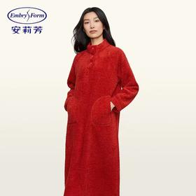 [251]安莉芳专柜新品厚款【暖绒绒系列】双面蓬松朵绒女可外穿家居服EL00608
