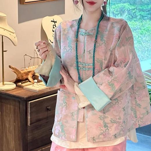 裁缝学苑AQ211茶服新中式唐装纸样女装中国风盘扣上衣服装打板图 商品图5