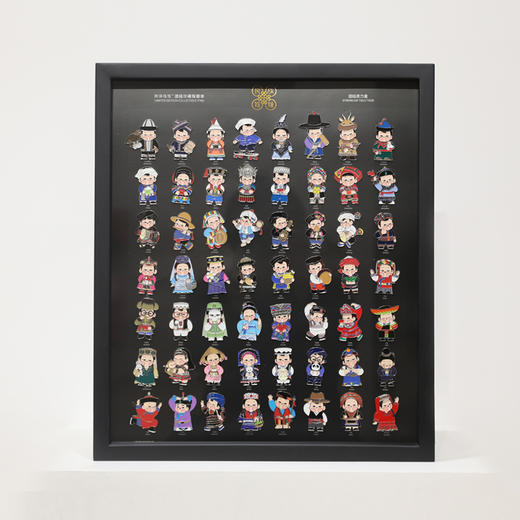 民族娃娃团结珍越版微章 商品图1