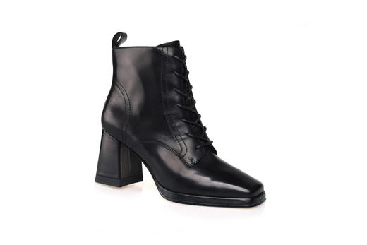 豪麟名鞋奥莱迪嘉女鞋马丁靴胎牛皮革DJELA32WN021黑色  原价2660元 商品图0