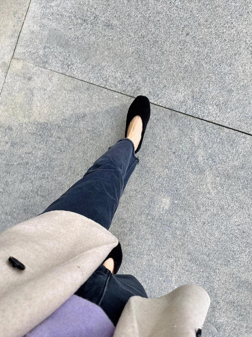 7折 BV家 奶里奶气氛围感毛毛鞋 一脚蹬乐福鞋 3色 BZ1110 商品图3