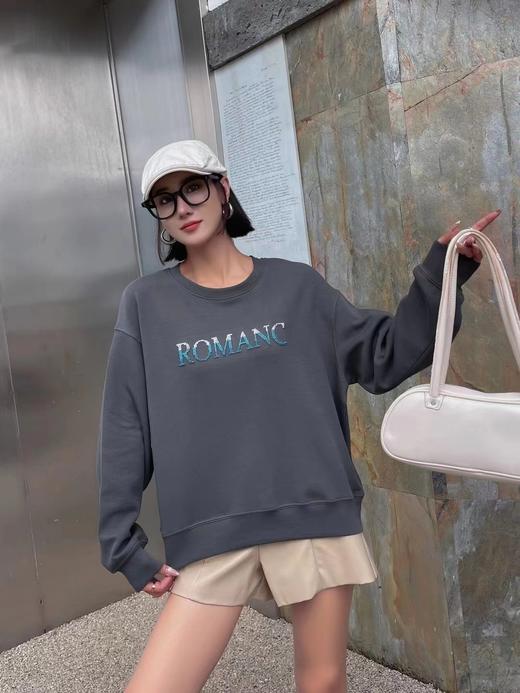 女英文卫衣8779 商品图0