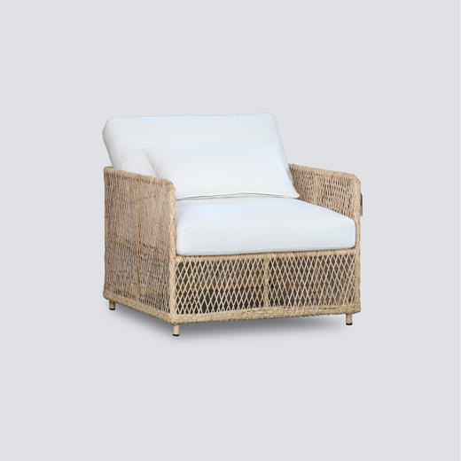 NS家居 nsfurniture进口藤制沙发NSSF-NW23913002*Natural Grey 商品图1