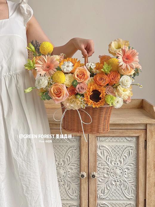 T02小细腰仿藤花篮（高度30直径22） 商品图2