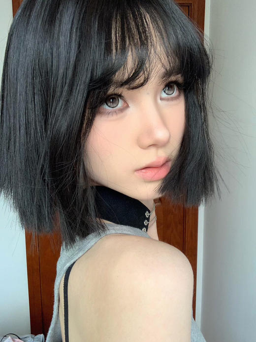 月抛 Lolilook 小竹奶茶 14.2 着色13.6 黑棕 商品图4