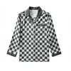 【棋盘格家居服】双层纱家居服格子情侣睡衣全棉长袖长裤居家服套装新 商品缩略图6