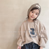 【浪漫韩版风格，高品质抓绒面料！】2023童装秋冬装新款 儿童秋款韩版抓绒冬季卫衣女童秋装 无论是室内还是户外活动，都能展现出孩子们的青春活力和可爱魅力lm 商品缩略图0