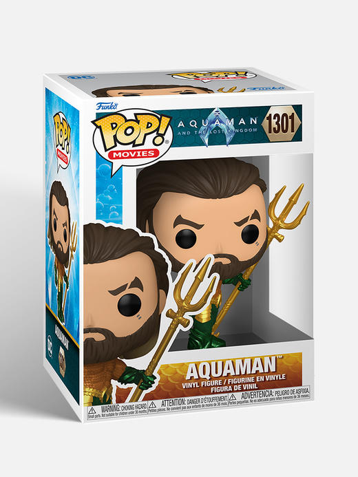 Funko POP! Movies: AatLK- Aquaman Hero Suit电影 海王2（英雄战衣海王）公仔手办摆件 67565 商品图4