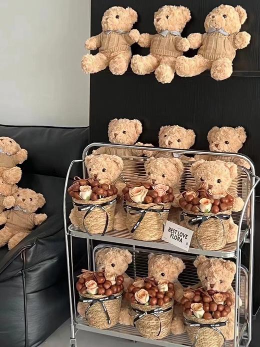 【琳琅】栗子小熊花束全套餐 商品图0