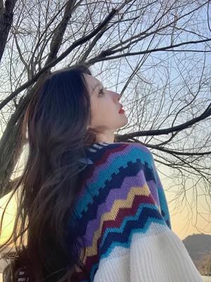 A669 2023新款民族风披肩女木耳边时尚穿搭针织斗篷波西米亚旅游外搭潮 商品图4