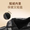 信诺真皮加绒棉鞋女2023冬季新款圆头休闲软底马丁靴中年女士短靴23M868-3D 商品缩略图1
