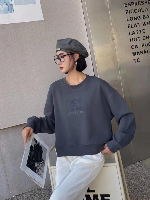 女星星卫衣6072 商品图6