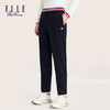ELLE Active 【明线烟管裤 天丝透气】针织长裤小直筒裤修身时尚女裤 商品缩略图1