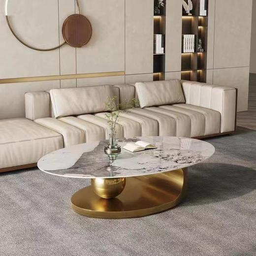 欧瑞驰几简 11mm岩板+底板+201不锈钢 电镀封釉(金)[免费送装，偏远地区除外] 商品图3