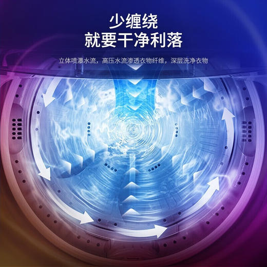 小天鹅（LittleSwan）TB80V23DB/TB100V23DB洗衣机全自动波轮变频直驱电机 大容量家用租房宿舍 商品图4