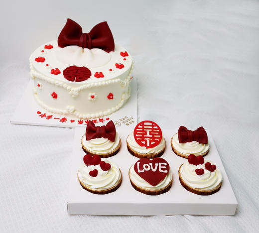 欣喜相逢-订婚蛋糕组合（请提前3小时预订） 商品图1